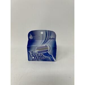 4 Pack of Gillette Venus Divine Cartridge Refills For Razor Blades NEW Rare 2003